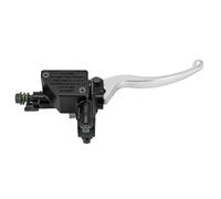 cyclingcolors maitre cylindre de frein levier moto scooter cyclomoteur compatible avec sym 50 125 symphony fiddle jet peugeot 50 125 tweet noir argent droit