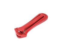 cyclingcolors Manche Universel pour Lime d'Affûtage pour Tronçonneuse, Lames de Tondeuse Compatible avec Husqvarna, Rouge