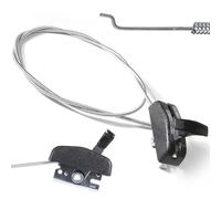 cyclingcolors Manette de gaz, câble d'accélérateur Complet, pour Tondeuse et Tracteur, Longueur 1,25m