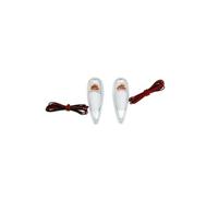 cyclingcolors paire de goutte d'eau, éclairage, clignotant, autocollant, à clipser, moto scooter, blanc à ampoule orange (L 62mm / H 23mm / L 18mm)