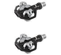 cyclingcolors Paire de pédale vélo Trail Aluminium forgé 80x82mm Compatible avec SPD axe 9/16" x 14 mm