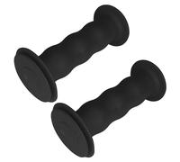 cyclingcolors Paire de poignée vélo 19mm Longeur 85mm draisienne Trottinette Tricycle Paire sécurité fermée, Noir