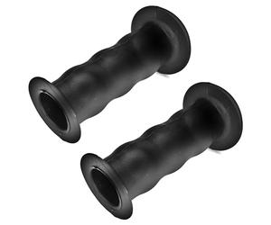 cyclingcolors Paire de poignée vélo 22mm Longeur 85mm draisienne Trottinette Tricycle Paire sécurité fermée, Noir