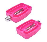 cyclingcolors Pédale vélo enfant 60x80mm garçon fille junior axe 9/16" manivelle cycle tricycle, rose