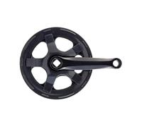 cyclingcolors pédalier vélo VTT 16-40, Acier, 40 Dents, 140mm, Noir