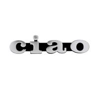 cyclingcolors Plaque Compatible avec Piaggio Ciao SC Logo carrosserie Restauration Scooter référence Origine 163966