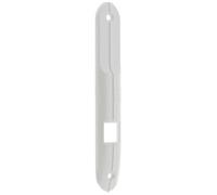 cyclingcolors Plaque de propreté à encastrer pour enrouleur de volet roulant 170x28mm en PVC blanc à visser Finition Fenêtre Enroulement Déroulement Store Coffre Menuiserie