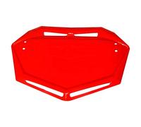 Plaque Support Vélo Bmx - Aero Design - Rouge - Plastique - 260x180 Mm - Mixte Multicolore