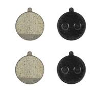 cyclingcolors Plaquette de Frein vélo Compatible avec BRIGMNTON DUALTRON JOYOR KAABO KUGOO OVEX SKATEFLASH TNE VSETT Zero matière Organique résine freinage Confort Silence progressivité, 2 Paires