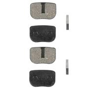 cyclingcolors Plaquette de Frein vélo Compatible avec CT007-R BRIGMTON DUALTRON JOYOR KAABO KUGOO OVEX SKATEFLASH TNE VSETT matière Organique résine freinage Confort Silence progressivité, 2 Paires