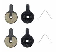 cyclingcolors Plaquette de Frein vélo Compatible avec XIAOMI Pro résine 2 mm diamètre 21 mm matière Organique résine freinage Confort Silence progressivité, 2 Paires