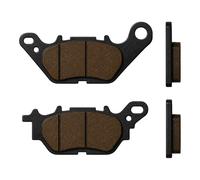 cyclingcolors plaquettes de frein frittées sintered compatible avec mbk xc 125 pour référence origine 3C1F58051000-4S5W00450000 scooter moto