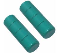 cyclingcolors Poignée de brouette en PVC Souple diamètre 32mm Longueur utile 105mm à enmancher Chariot Vert (Paire)