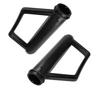 cyclingcolors Poignée diable brouette chariot diamètre 25mm avec arceau 165mm (paire) noir