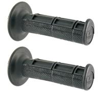 cyclingcolors Poignée Moto 115 mm Caoutchouc Guidon Forte adhérence Off Road Motocross Enduro MX, Noir