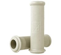 cyclingcolors Poignée Moto 123 mm diamètre 21 mm Caoutchouc Guidon Compatible avec Vespa 125 VNB 3 6 150 GL GS 160 180, Beige