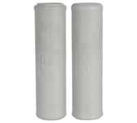 cyclingcolors Poignée Moto 123 mm diamètre 21 mm Caoutchouc Guidon Compatible avec Vespa 50 LR 125 VMA VNB 1 2 150 VBA, Beige