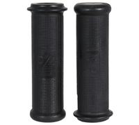 cyclingcolors Poignée Moto 123 mm diamètre 21 mm Caoutchouc Guidon Compatible avec Vespa 50 LR 125 VMA VNB 1 2 150 VBA, Noir