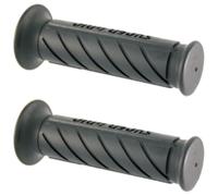 cyclingcolors Poignée Moto 128 mm Caoutchouc Guidon Forte adhérence idéal Scooter maxiscooter cyclomoteur, Noir
