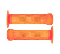 cyclingcolors Poignée vélo 130mm Caoutchouc qualité Texture BMX Freestyle Dirt diamètre 22mm (Orange)