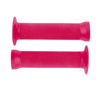 cyclingcolors Poignée vélo 130mm Caoutchouc qualité Texture BMX Freestyle Dirt diamètre 22mm (Rose)