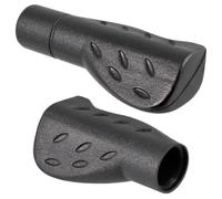 cyclingcolors Poignée vélo 90 120 mm diamètre 22 mm Ergonomique Souple Unisexe Guidon VTT VTC Route Scooter Cycle, Noir