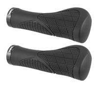 cyclingcolors Poignée vélo Lock on 135 mm diamètre 22 mm Ergonomique Souple Unisexe Guidon VTT VTC Route Scooter Cycle, Noir