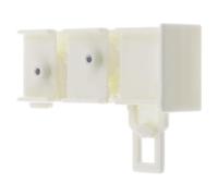 cyclingcolors Poulie de tirage en polyamide ivoire pour tringle à rideau 24x16mm rail sans ajour Accessoire Fenêtre Store Baie vitrée Ouverture Fermeture