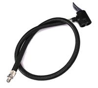 cyclingcolors Raccord Flexible de Pompe à vélo Double tête Valve Presta + Schrader gonflage Roue VTT Route Poussette Chariot brouette
