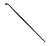 cyclingcolors Rayon Noir Velo 14G 2MM 250MM à 300MM Classique Acier sans ÉCROU Droit VTC VTT Ville Route Cycle Roue MOYEU Jante