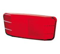 cyclingcolors réflecteur arrière Rouge vélo 110x50x20mm entraxe 80mm