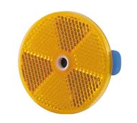 cyclingcolors réflecteur catadioptre rond orange autocollant adhésif moto scooter voiture véhicule