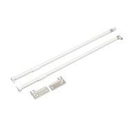 cyclingcolors reling rail rond longitudinal 400mm, blanc, ensemble, coulisse, tiroir, meuble