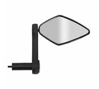 cyclingcolors rétroviseur vélo route ville fixie singlespeed VTT VTC universel gauche ou droit losange noir 100x55mm fixation sur cintre