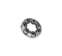 cyclingcolors Roulement moyeu Avant Roue vélo Cage à Billes 13/20mm 7 Billes 3/16" (4.76mm) Cycle Route Ville VTT VTC Acier