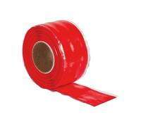 cyclingcolors ruban autovulcanisant auto amalgamant silicone haute température, rouge longueur 3 mètre largeur 25,4mm