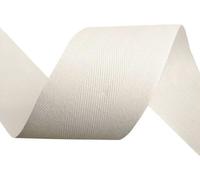 cyclingcolors ruban sergé coton à chevrons largeur 50mm x longueur 50m, écru lumineux