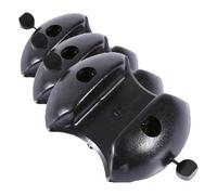cyclingcolors sabot de guidage bas pour porte de garage épaisseur 27 à 31mm (Lot de 3)