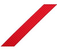 cyclingcolors Sangle en polypropylène, Largeur 10 mm, Longueur 25 mètre, Sac à Dos Corde Meuble Chaise toboggas mercerie vêtement, Rouge