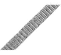 cyclingcolors Sangle en polypropylène, Largeur 10 mm, Longueur 25 mètre, Sac à Dos Corde Meuble Chaise toboggas mercerie vêtement, Gris