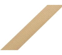 cyclingcolors Sangle en polypropylène, Largeur 15 mm, Longueur 25 mètre, Sac à Dos Corde Meuble Chaise toboggas mercerie vêtement, Beige