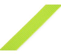 cyclingcolors Sangle en polypropylène, Largeur 20 mm, Longueur 25 mètre, Sac à Dos Corde Meuble Chaise toboggas mercerie vêtement, Vert jaunâtre
