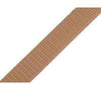 cyclingcolors Sangle en polypropylène, Largeur 20 mm, Longueur 25 mètre, Sac à Dos Corde Meuble Chaise toboggas mercerie vêtement, Marron Brun