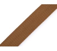 cyclingcolors Sangle en polypropylène, Largeur 30 mm, Longueur 25 mètre, épaisseur 2mm, Sac à Dos Corde Meuble Chaise toboggas mercerie vêtement, Beige foncé