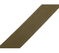 cyclingcolors Sangle en polypropylène, Largeur 30 mm, Longueur 25 mètre, Sac à Dos Corde Meuble Chaise toboggas mercerie vêtement, Vert Kaki