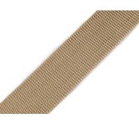 cyclingcolors Sangle en polypropylène, Largeur 38 mm, Longueur 25 mètre, Sac à Dos Corde Meuble Chaise toboggas mercerie vêtement, Beige