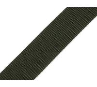 cyclingcolors Sangle en polypropylène, Largeur 38 mm, Longueur 5 mètre, Sac à Dos Corde Meuble Chaise toboggas mercerie vêtement, Vert foncé