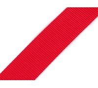 cyclingcolors Sangle en polypropylène, Largeur 38 mm, Longueur 5 mètre, Sac à Dos Corde Meuble Chaise toboggas mercerie vêtement, Rouge