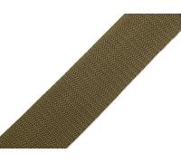 cyclingcolors Sangle en polypropylène, Largeur 40 mm, Longueur 25 mètre, Sac à Dos Corde Meuble Chaise toboggas mercerie vêtement, Vert Kaki
