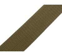 cyclingcolors Sangle en polypropylène, Largeur 50 mm, Longueur 25 mètre, Sac à Dos Corde Meuble Chaise toboggas mercerie vêtement, Vert Kaki
